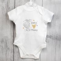 Personalised Tiny Tatty Teddy Baby Vest 0-3 Months Extra Image 2 Preview